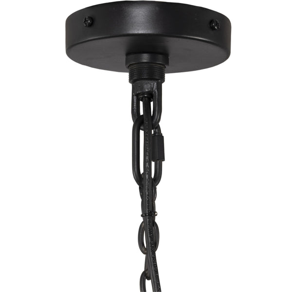 Edlyn Chandelier - Antiqued Iron