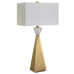 Arete Modern Brass Table Lamp