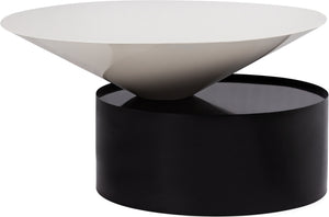 Abel Coffee Table In White and Black