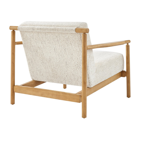 Arnold Chenille Accent Arm Chair, Concord Cream