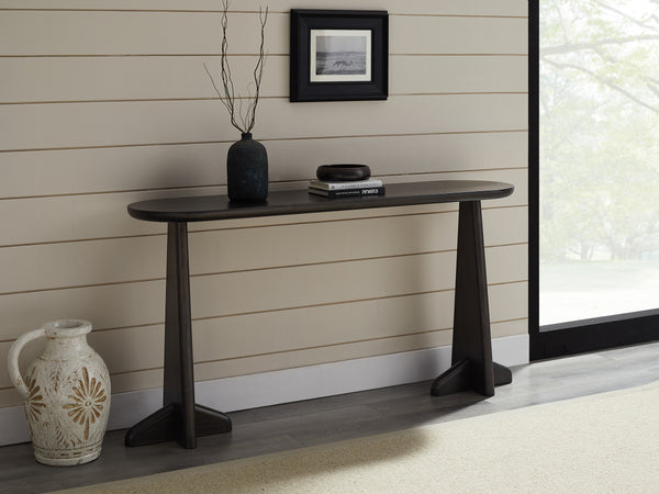 Zephyr Console Table, Caviar