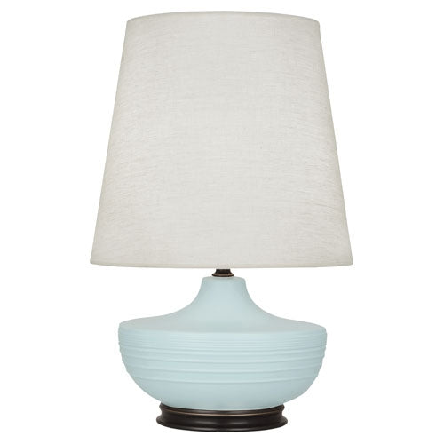 Matte Sky Blue Michael Berman Nolan Table Lamp