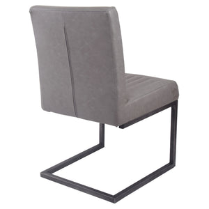 Ronan Dining Chair In Antique Graphite Gray
