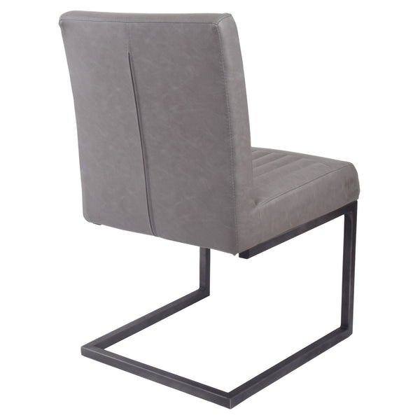 Ronan Dining Chair In Antique Graphite Gray