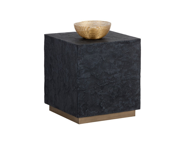 Newbury Side Table - Black Slate