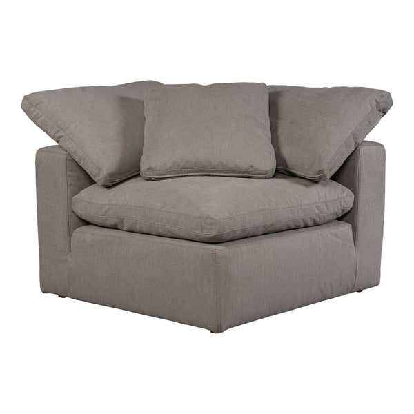 Terra Condo Corner Chair in Light Grey