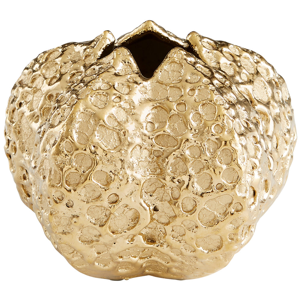 Pores Vase in Gold