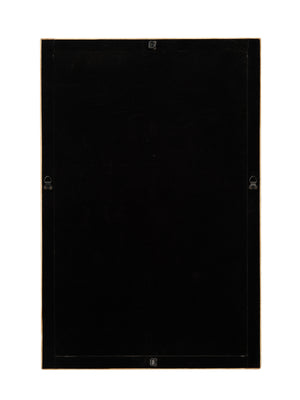 Sama Wood & Bone Inlay Rectangle Wall Mirror