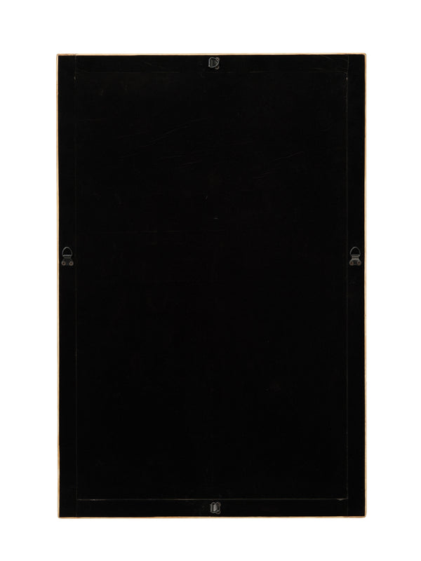 Sama Wood & Bone Inlay Rectangle Wall Mirror