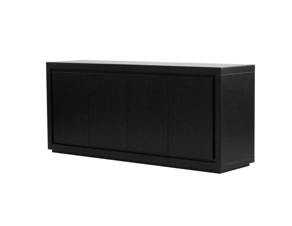 Maze 4-door Buffet in matte black