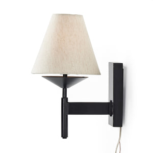 Dodie Sconce In Jet Black