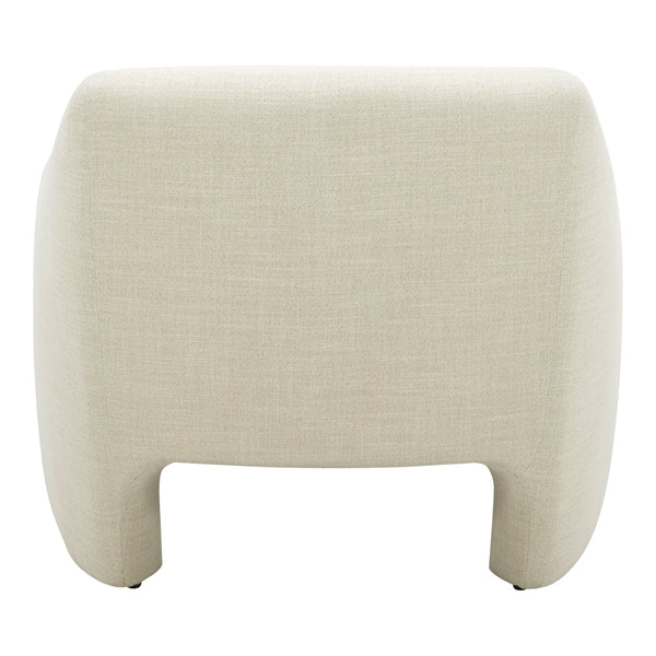 Kenzie Accent Chair in Textured Dune Fabric