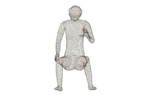 Crazy Wire Lounging Female - A