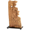 Med Neolithic Sculpture in Walnut