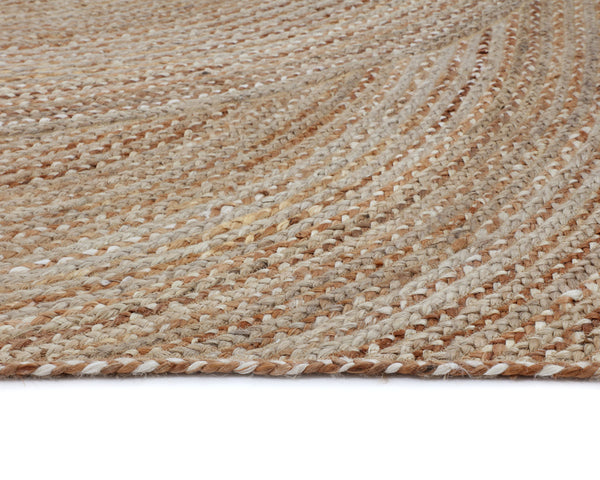 PRESCOTT HAND-BRAIDED RUG - WARM NATURAL - 10' X 14'