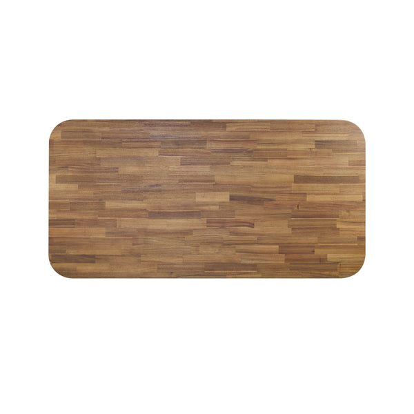 Wilmington KD 79" Dining Table, Brushed Brown 