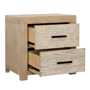 Hampton Nightstand Double Drawer