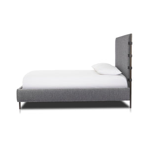 Anderson Bed In Knoll Charcoal In Queen