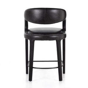 Hawkins Stool In Sonoma Black In Counter