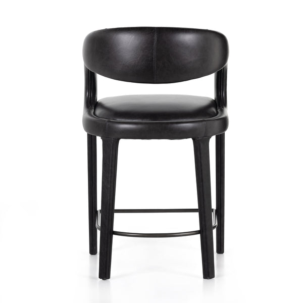 Hawkins Stool In Sonoma Black In Counter