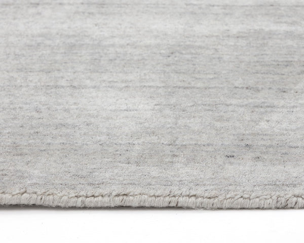 Alaska Hand-loomed Rug - Grey / Ivory - 8' X 10'