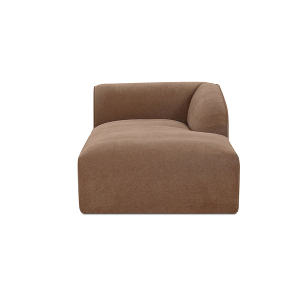 Isla Right Arm Facing Chaise in Mocha