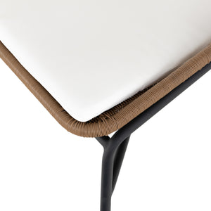 Jericho Outdoor Dining Chair In Fawn