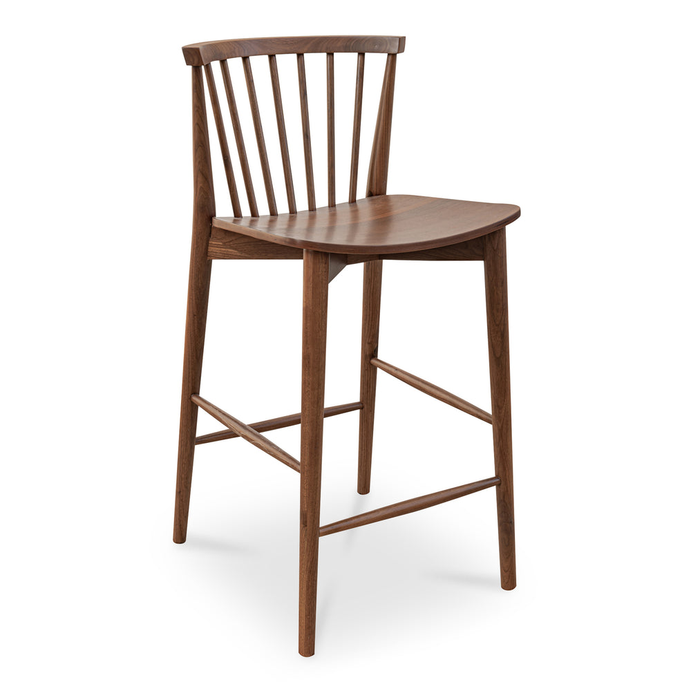 Marley Counter Stool in Walnut