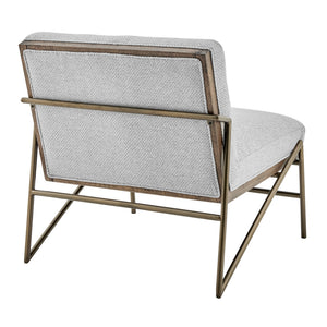 Marlow Fabric Accent Chair In Cardiff Gray