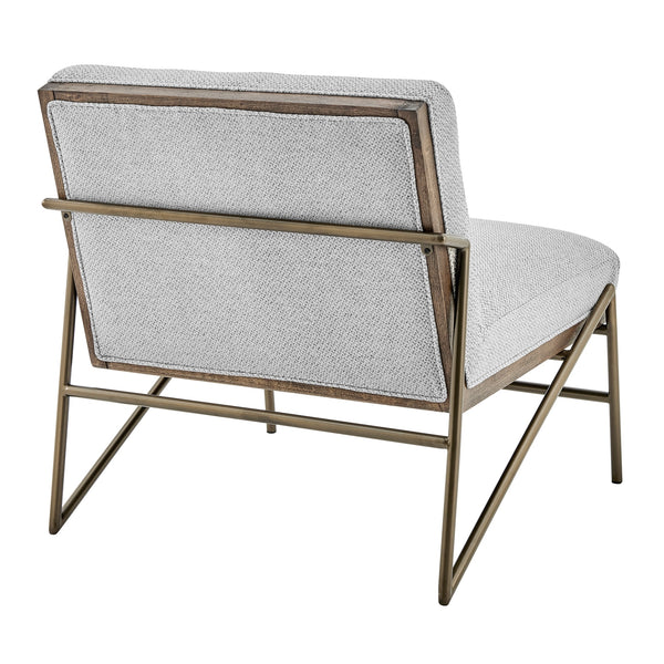 Marlow Fabric Accent Chair In Cardiff Gray