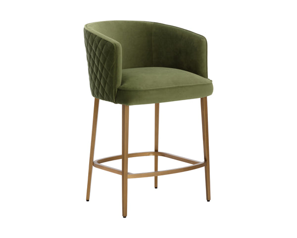 CORNELLA COUNTER STOOL - MEG OLIVE