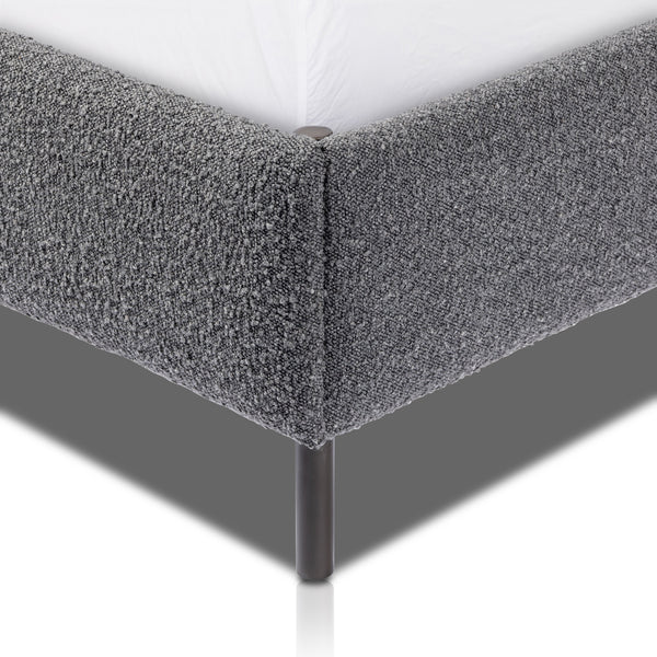 Anderson Bed In Knoll Charcoal In Queen