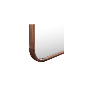 Kai Floor Mirror in Walnut Finish