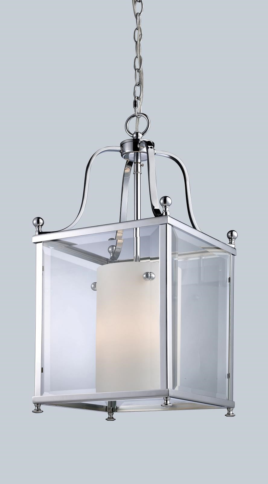 Fairview 3 Light Pendant in Chrome Finish