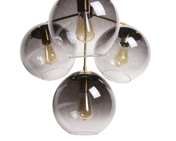 KAMARA CHANDELIER - BRASS