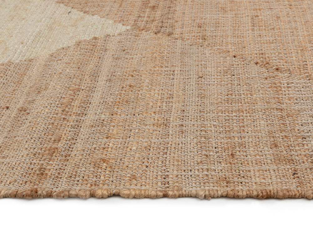 OSWEGO HAND-WOVEN RUG - NATURAL/SAGE - 9' X 12'