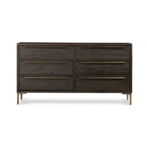 Wyeth 6 Drawer Dresser-Dark Carbon