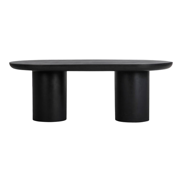 Moe's Rocca 6-Seater Dining Table in Black