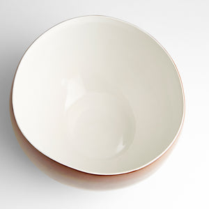 Marbled Dreams Bowl in Olive Glaze