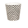 OVAL WASTEBASKET ZEBRA