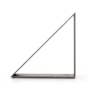 Nero Firewood Storage Coated Gunmetal
