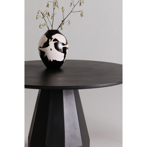 Moe's Templo Outdoor Dining Table Black