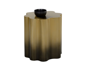 DAHLIA END TABLE - GOLD OMBRE