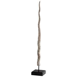 Small Addax Sculpture In Grey Wash