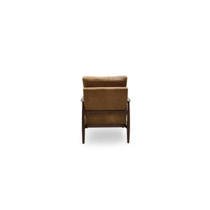 Moe's Arturo Accent Chair in Tan Leather