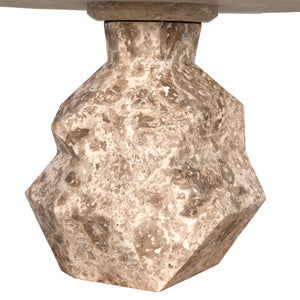 Rind Table, White Marble