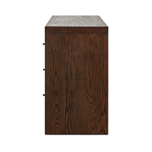 Torrington 6 Drawer Dresser In Umber Oak