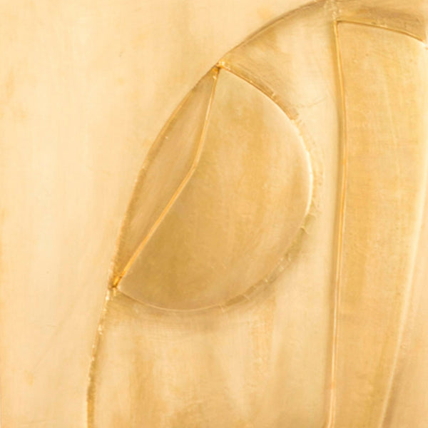 Cladded Brass Wall Art, "Wind" #3 (sold as is)