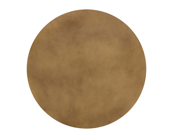 BERNABY COFFEE TABLE - ANTIQUE BRASS
