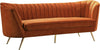 Josefina Sofa In Cognac Velvet